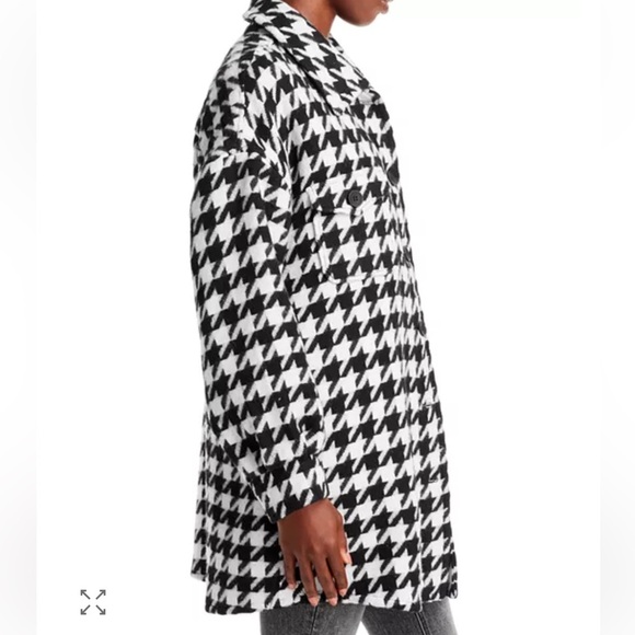 Bagatelle.NYC houndstooth shirt jacket - Picture 3 of 7